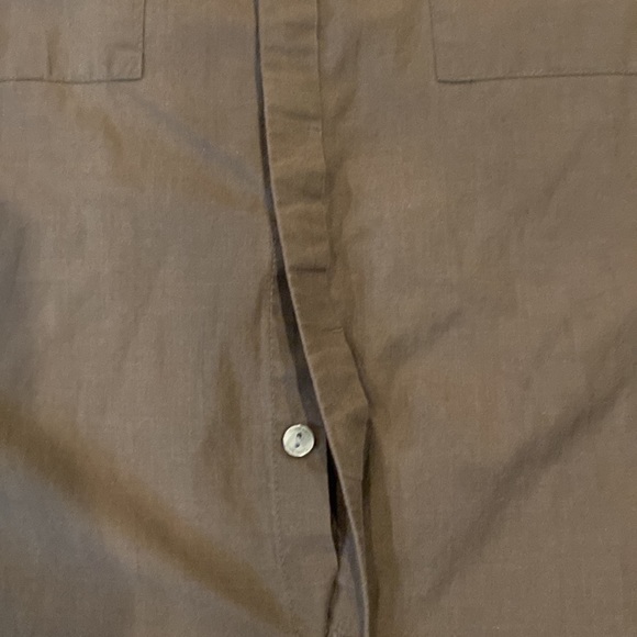 Mens Calvin Klein Green Shirt Sz Large - Picture 4 of 8